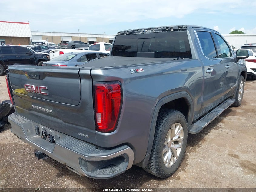 2020 Gmc SIERRA VIN 3GTU9DEL5LG345932 IAAI salvage auction — LEFT REAR, Salvage (Oklahoma), sold $11,500 on 2026-07-29 (photo 4)