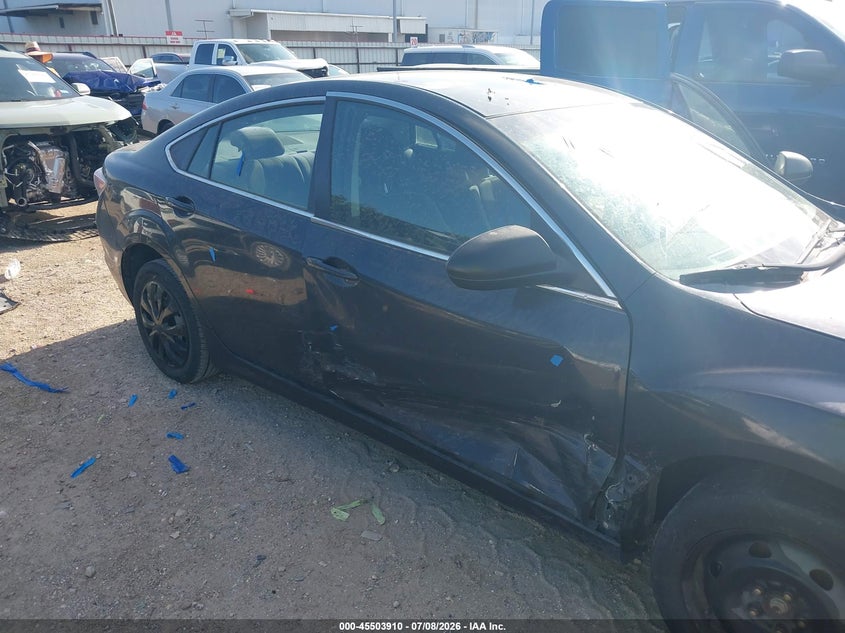 2013 Mazda 6 VIN 1YVHZ8BH3D5M16198 IAAI salvage auction — NORMAL WEAR, Original (Texas), sold $325 on 2026-07-09 (photo 6)