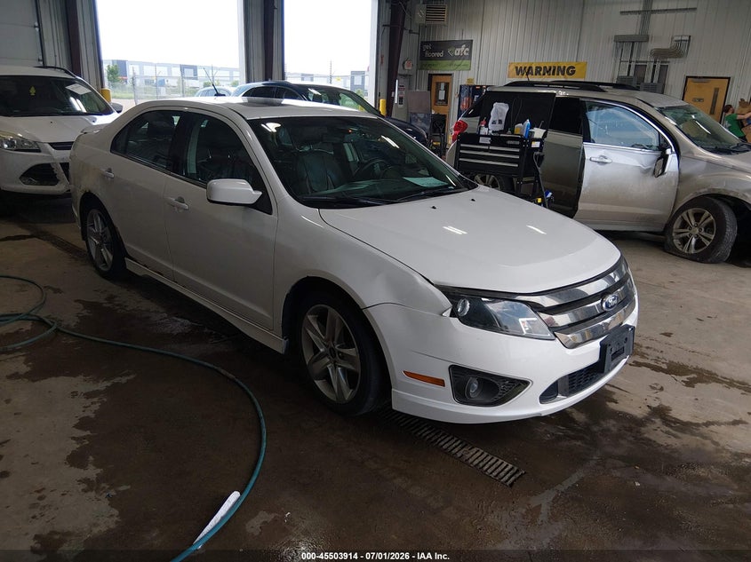 2012 Ford Fusion VIN 3FAHP0KC3CR283879 IAAI salvage auction — SIDE, Salvage Title, sold $300 on 2026-07-22 (photo 1)