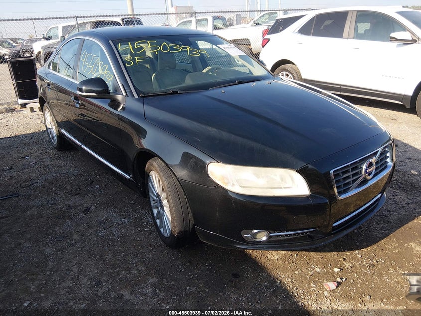2012 Volvo S80 VIN YV1952AS1C1152091 IAAI salvage auction — LEFT SIDE, Clear (Indiana), sold $25 on 2026-07-29 (photo 1)