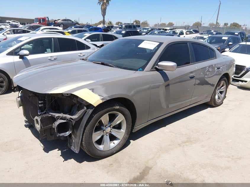2018 Dodge Charger VIN 2C3CDXHG1JH122380 IAAI salvage auction — FRONT END, Wait Title, sold $2,350 on 2026-08-24 (photo 2)