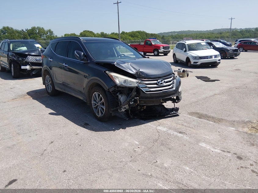 2016 Hyundai Santa fe VIN 5XYZW4LA1GG353756 IAAI salvage auction — NORMAL WEAR, Clear (Missouri), sold $500 on 2026-07-09 (photo 1)
