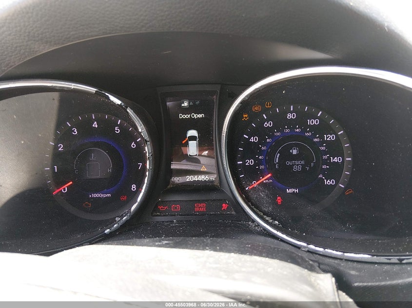 2016 Hyundai Santa fe VIN 5XYZW4LA1GG353756 IAAI salvage auction — NORMAL WEAR, Clear (Missouri), sold $500 on 2026-07-09 (photo 7)