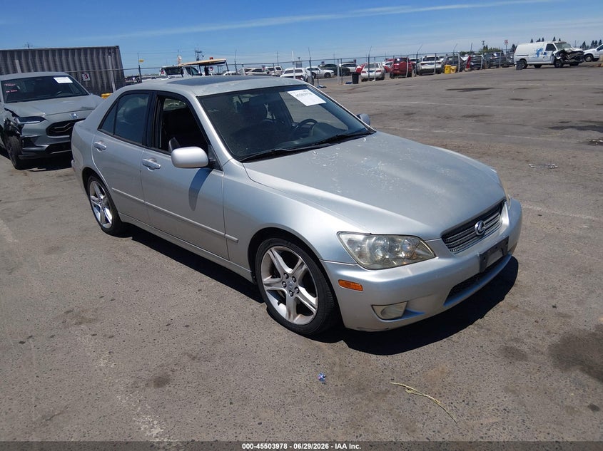 2001 Lexus Is VIN JTHBD182410025301 IAAI salvage auction — FRONT END, Salvage (California), sold $475 on 2026-07-11 (photo 1)