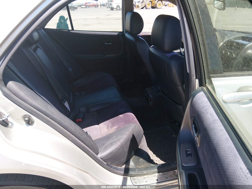2001 Lexus Is VIN JTHBD182410025301 IAAI salvage auction — FRONT END, Salvage (California), sold $475 on 2026-07-11 (photo 8)