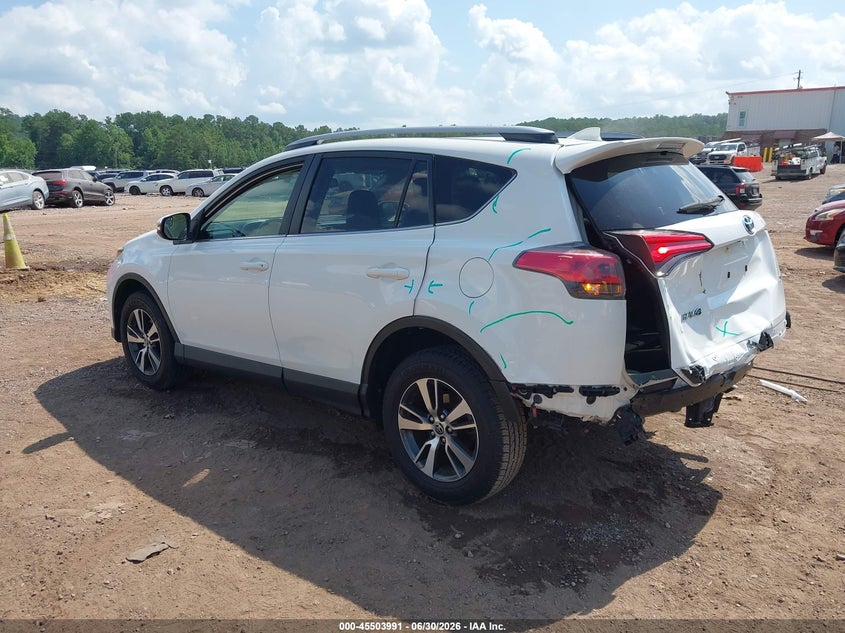 2017 Toyota Rav 4 VIN JTMWFREV4HJ700062 IAAI salvage auction — REAR END, Salvage (Alabama), sold $6,100 on 2026-07-29 (photo 3)