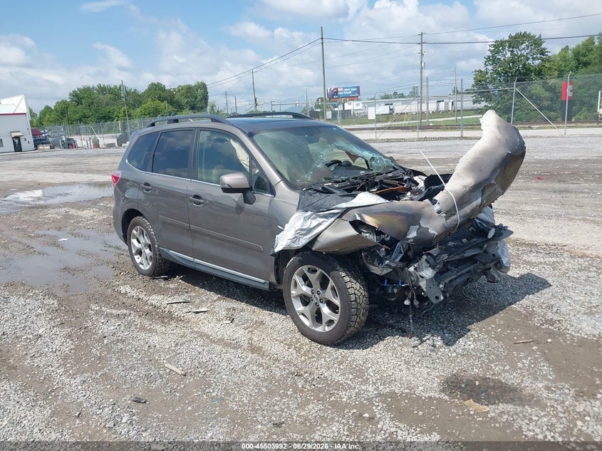 2017 Subaru Forester VIN JF2SJATC5HH536216 IAAI salvage auction — ENGINE DAMAGE, Salvage (North Carolina), sold $675 on 2026-07-31 (photo 1)