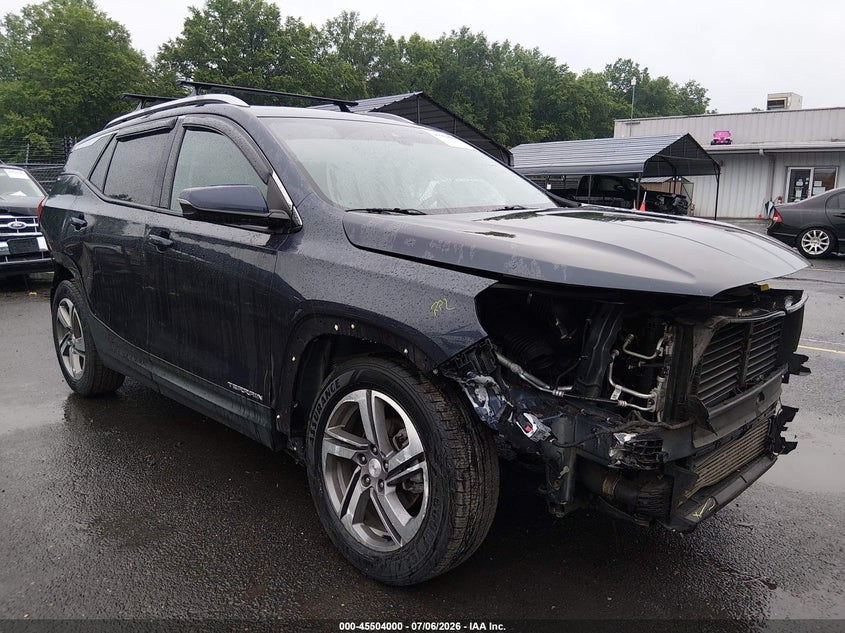 2018 Gmc Terrain VIN 3GKALPEV6JL310509 IAAI salvage auction — FRONT & REAR, Salvage (Connecticut), sold $3,350 on 2026-07-28 (photo 1)