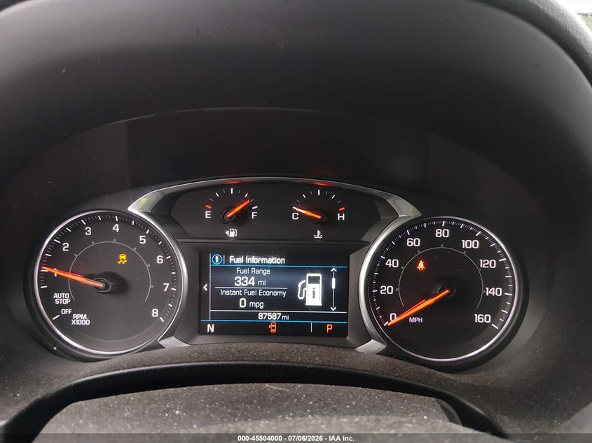 2018 Gmc Terrain VIN 3GKALPEV6JL310509 IAAI salvage auction — FRONT & REAR, Salvage (Connecticut), sold $3,350 on 2026-07-28 (photo 7)