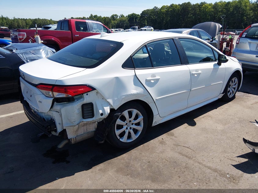 2023 Toyota Corolla VIN 5YFB4MDE0PP020064 IAAI salvage auction — REAR END, Salvage (North Carolina), sold $4,400 on 2026-07-22 (photo 4)