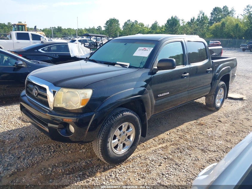 2008 Toyota Tacoma VIN 5TEJU62N98Z481673 IAAI salvage auction — WATER/FLOOD, Salvage (Mississippi), sold $4,150 on 2026-07-31 (photo 2)