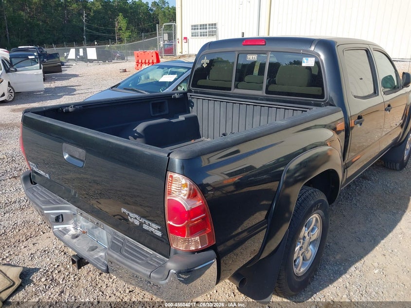 2008 Toyota Tacoma VIN 5TEJU62N98Z481673 IAAI salvage auction — WATER/FLOOD, Salvage (Mississippi), sold $4,150 on 2026-07-31 (photo 4)