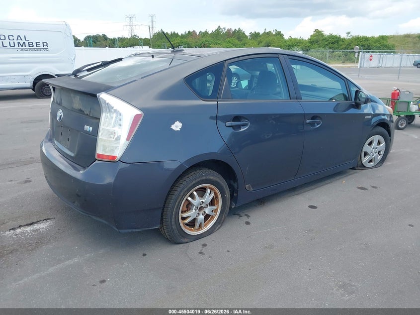 2010 Toyota Prius VIN JTDKN3DU0A0018587 IAAI salvage auction — NORMAL WEAR, Clear (Florida), sold $1,850 on 2026-07-13 (photo 4)