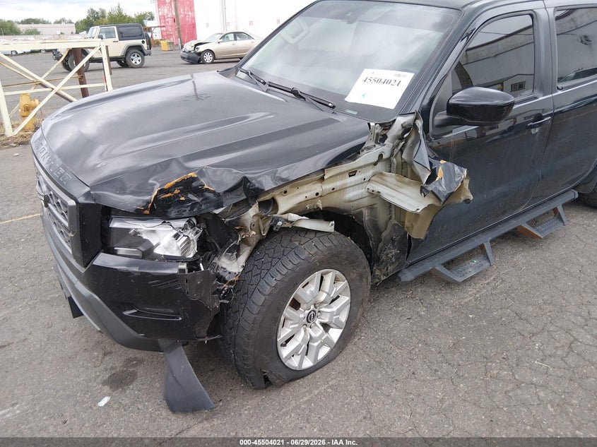 2022 Nissan Navara (frontier) VIN 1N6ED1EK9NN646588 IAAI salvage auction — LEFT FRONT, Clear (Washington), sold $13,750 on 2026-07-23 (photo 6)