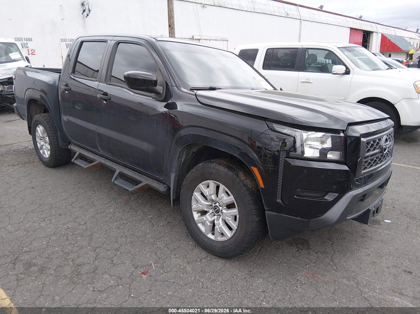 2022 Nissan Navara (frontier) VIN 1N6ED1EK9NN646588 IAAI salvage auction — LEFT FRONT, Clear (Washington), sold $13,750 on 2026-07-23 (photo 1)