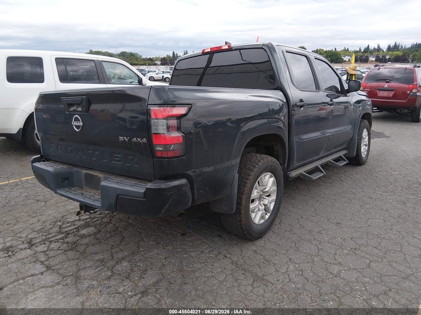 2022 Nissan Navara (frontier) VIN 1N6ED1EK9NN646588 IAAI salvage auction — LEFT FRONT, Clear (Washington), sold $13,750 on 2026-07-23 (photo 4)