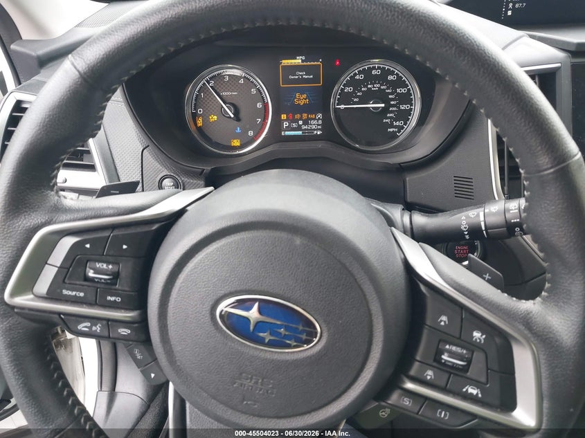2019 Subaru Forester VIN JF2SKAWC7KH431533 IAAI salvage auction — FRONT END, Salvage Certificate (California), sold $2,250 on 2026-07-31 (photo 7)