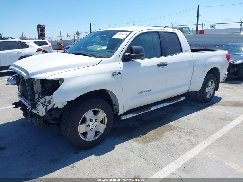 2010 Toyota Tundra VIN 5TFRY5F10AX094581 IAAI salvage auction — FRONT END, Salvage (California), sold $6,600 on 2026-07-15 (photo 2)