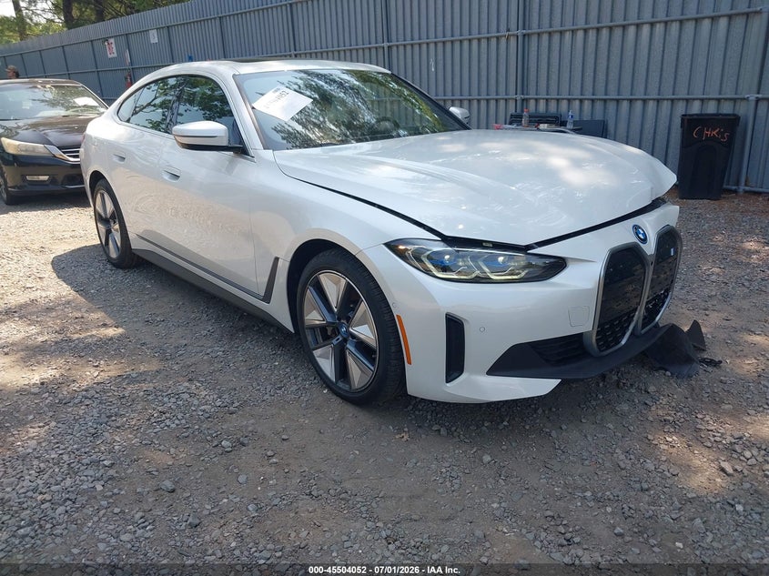 2024 BMW I4 VIN WBY83FB04RFS70609 — IAAI salvage auction photo