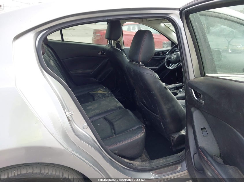 2015 Mazda 3 VIN JM1BM1W34F1248470 IAAI salvage auction — LEFT SIDE, Salvage Title, sold $1,875 on 2026-07-29 (photo 8)