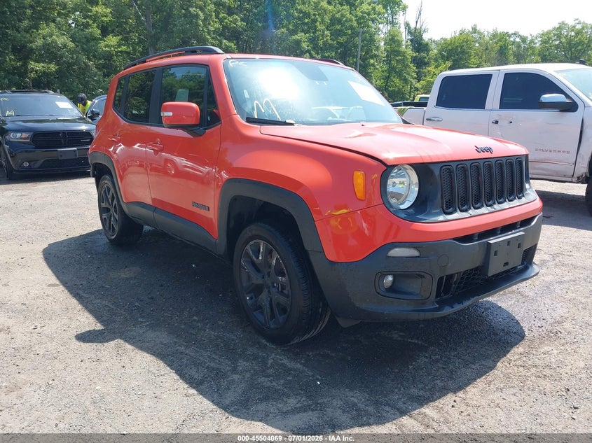 2017 Jeep Renegade VIN ZACCJBBB3HPF47449 IAAI salvage auction — LEFT REAR, Salvage - Greater Than 75% (Maryland), sold $1,250 on 2026-07-22 (photo 1)