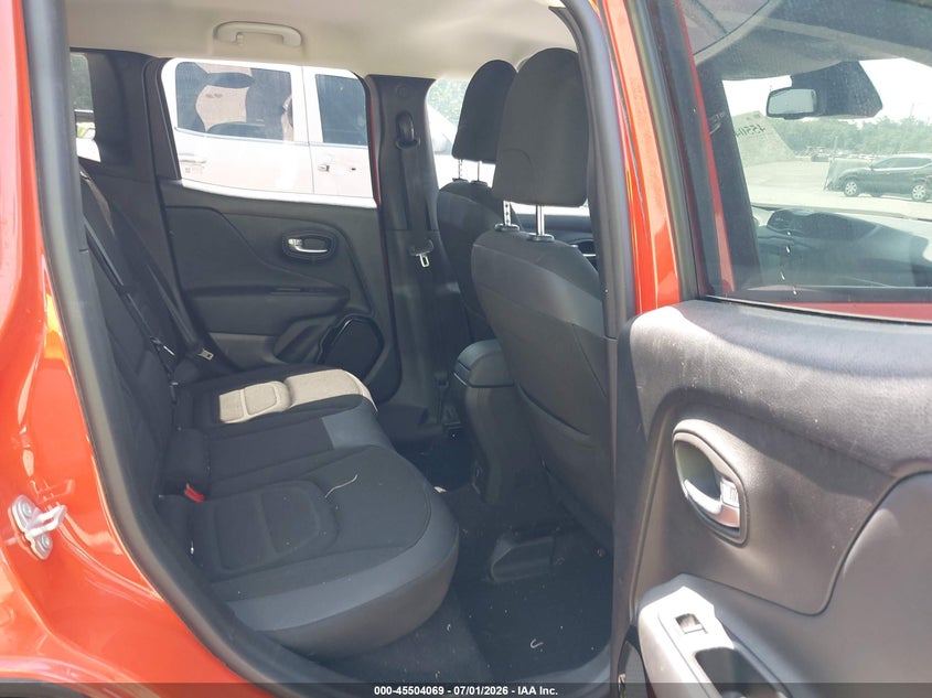 2017 Jeep Renegade VIN ZACCJBBB3HPF47449 IAAI salvage auction — LEFT REAR, Salvage - Greater Than 75% (Maryland), sold $1,250 on 2026-07-22 (photo 8)