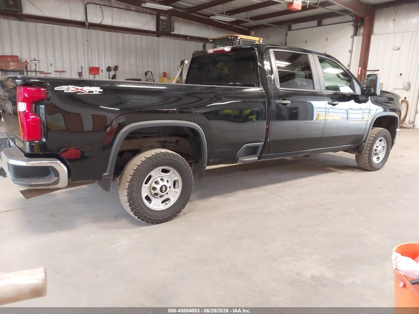 2021 Chevrolet Silverado 2500 VIN 1GC4YLE70MF312534 IAAI salvage auction — NORMAL WEAR, Sf97 (Washington), sold $5,100 on 2026-07-29 (photo 4)
