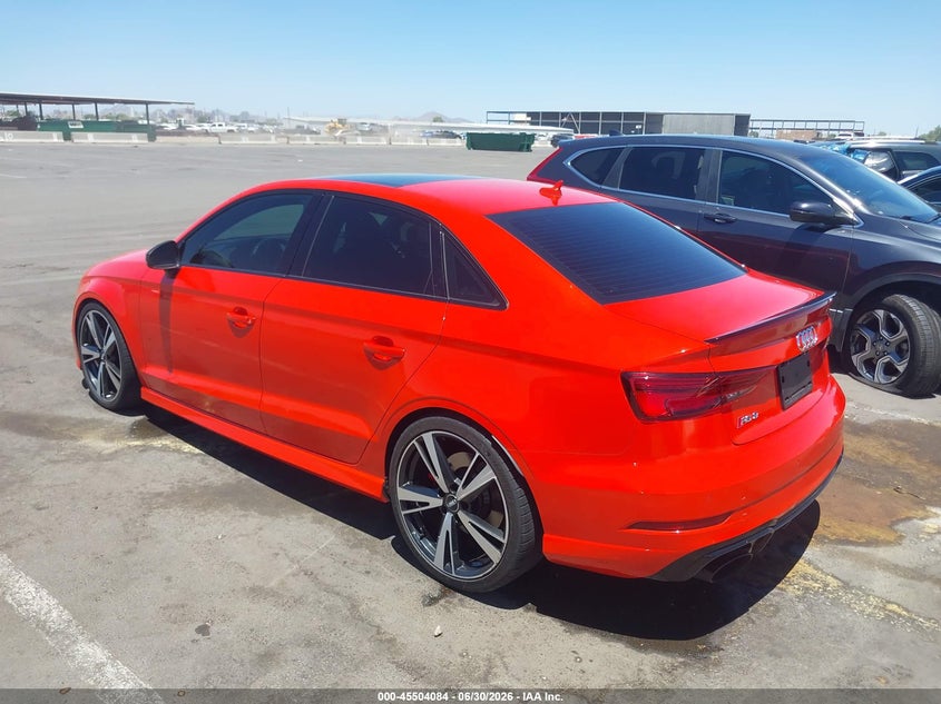 2018 Audi Rs3 VIN WUABWGFF3J1905732 IAAI salvage auction — UNDERCARRIAGE, Salvage Title, sold $13,300 on 2026-07-28 (photo 3)