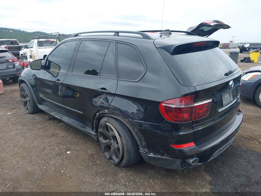 2012 BMW X5 VIN 5UXZW0C50C0B88845 IAAI salvage auction — LEFT REAR, Bill Of Sale (Washington), sold $725 on 2026-07-28 (photo 3)