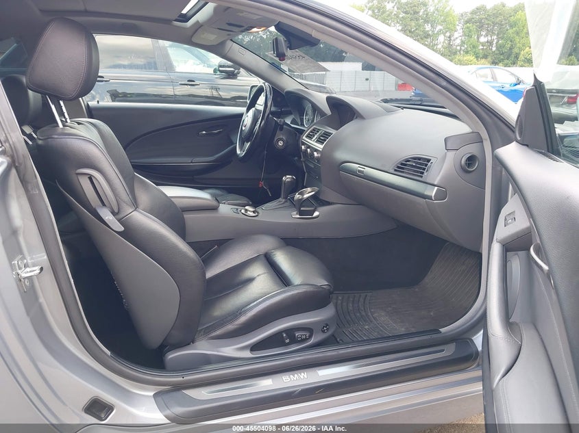 2005 BMW 6 series VIN WBAEH73495B193988 IAAI salvage auction — NORMAL WEAR, Repossession Paperwork (Georgia), sold $550 on 2026-07-15 (photo 5)