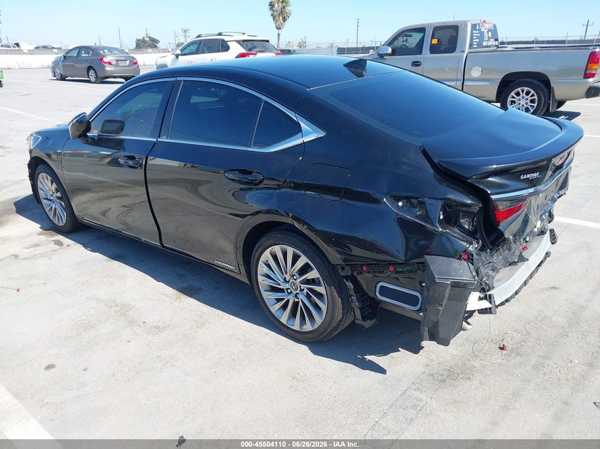 2022 Lexus ES VIN 58AEA1C16NU026197 IAAI salvage auction — FRONT & REAR, Salvage Title, sold $12,100 on 2026-07-29 (photo 3)
