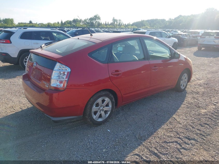 2008 Toyota Prius VIN JTDKB20U987797692 IAAI salvage auction — NORMAL WEAR, Clear (Illinois), sold $300 on 2026-07-15 (photo 4)