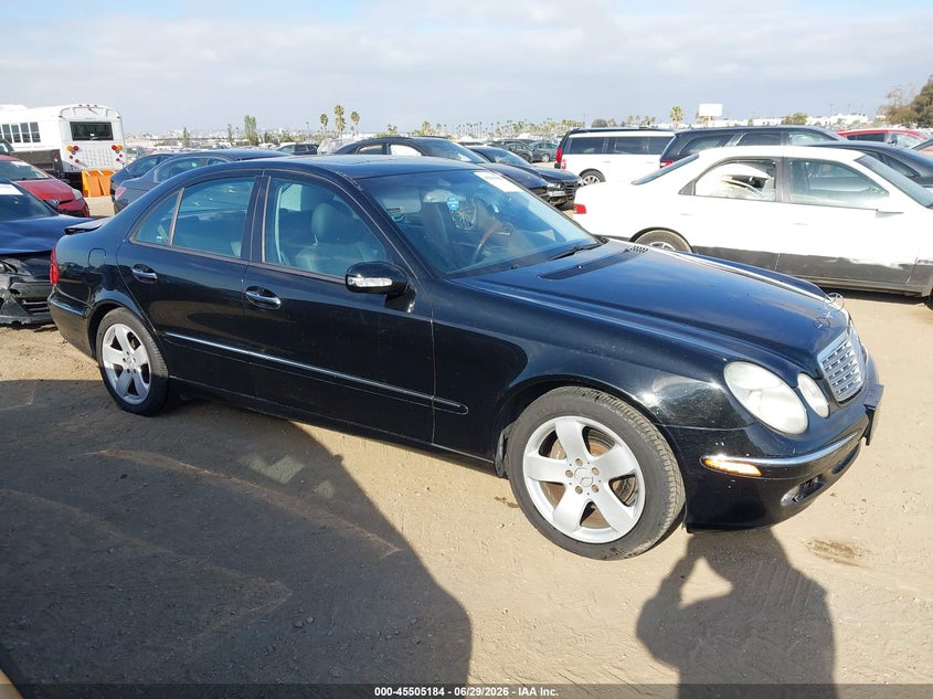 2003 Mercedes-benz E-class VIN WDBUF70J93A290334 IAAI salvage auction — REAR END, Salvage (California), sold $350 on 2026-07-20 (photo 1)