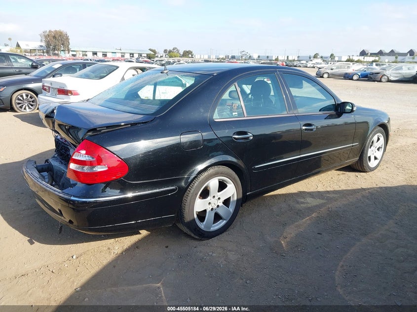 2003 Mercedes-benz E-class VIN WDBUF70J93A290334 IAAI salvage auction — REAR END, Salvage (California), sold $350 on 2026-07-20 (photo 4)