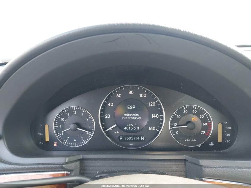 2003 Mercedes-benz E-class VIN WDBUF70J93A290334 IAAI salvage auction — REAR END, Salvage (California), sold $350 on 2026-07-20 (photo 7)