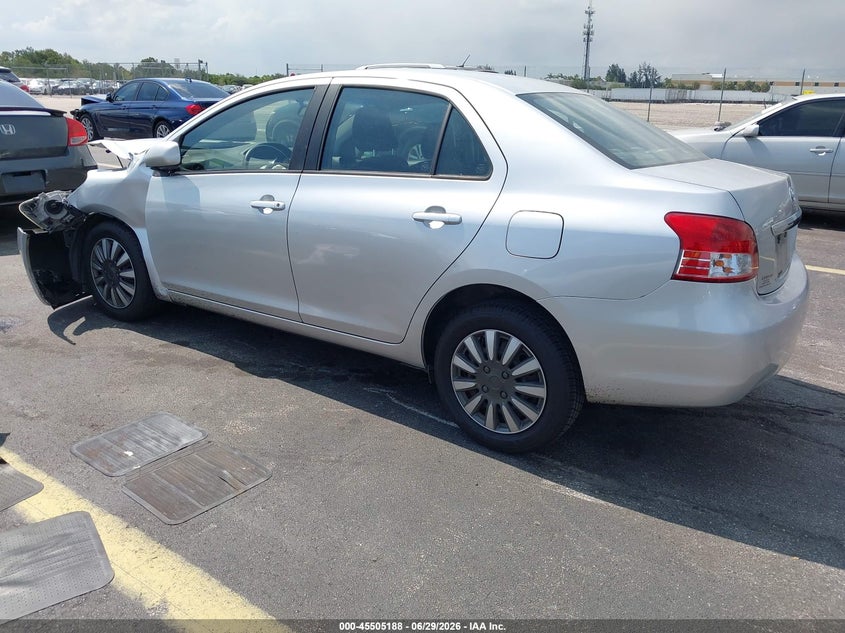 2012 Toyota Yaris VIN JTDBT4K39CL012469 IAAI salvage auction — FRONT END, Rebuildable (Florida), sold $800 on 2026-07-30 (photo 3)