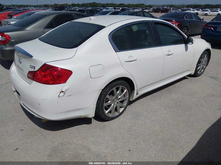 2013 Infiniti G VIN JN1CV6AP5DM301202 IAAI salvage auction — NORMAL WEAR, Original (Texas), sold $1,450 on 2026-07-20 (photo 4)