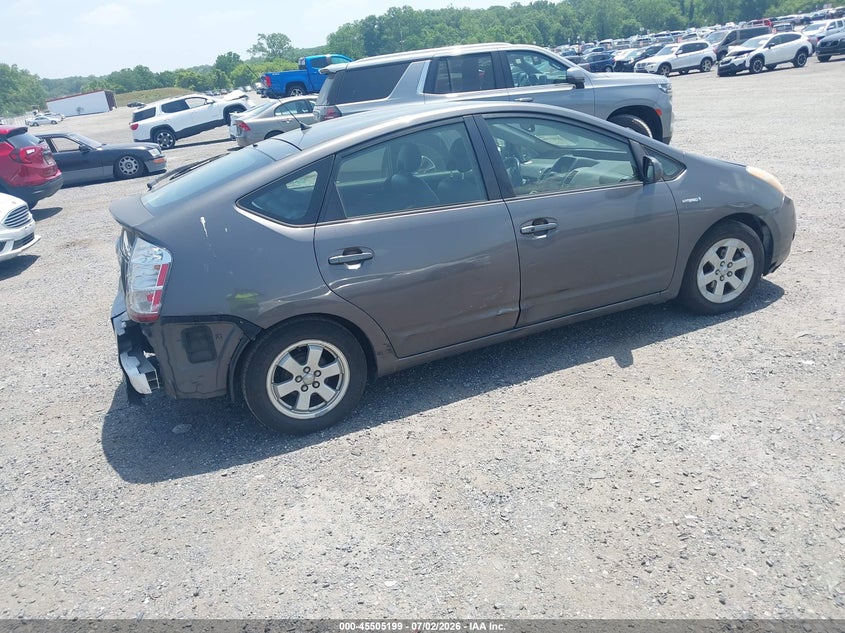 2008 Toyota Prius VIN JTDKB20U383349164 IAAI salvage auction — REAR END, Salvage - Greater Than 75% (Maryland), sold $450 on 2026-07-30 (photo 4)