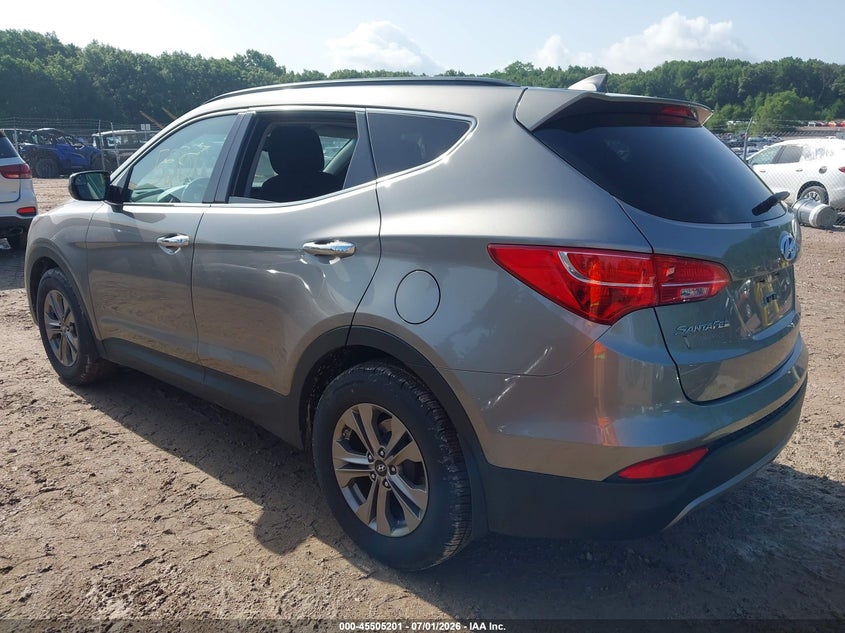 2016 Hyundai Santa fe VIN 5XYZUDLB3GG347780 IAAI salvage auction — RIGHT FRONT, Junk Bill Of Sale Mv2459 (Wisconsin), sold $1,400 on 2026-07-11 (photo 3)