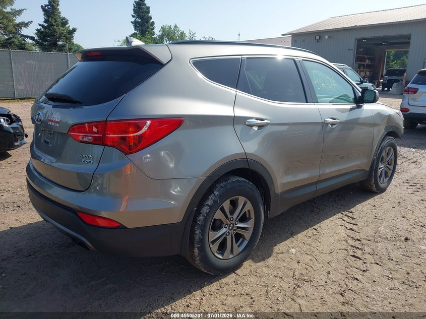 2016 Hyundai Santa fe VIN 5XYZUDLB3GG347780 IAAI salvage auction — RIGHT FRONT, Junk Bill Of Sale Mv2459 (Wisconsin), sold $1,400 on 2026-07-11 (photo 4)