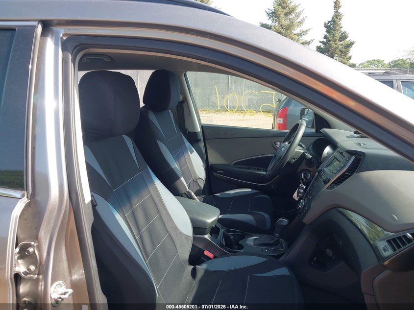 2016 Hyundai Santa fe VIN 5XYZUDLB3GG347780 IAAI salvage auction — RIGHT FRONT, Junk Bill Of Sale Mv2459 (Wisconsin), sold $1,400 on 2026-07-11 (photo 5)