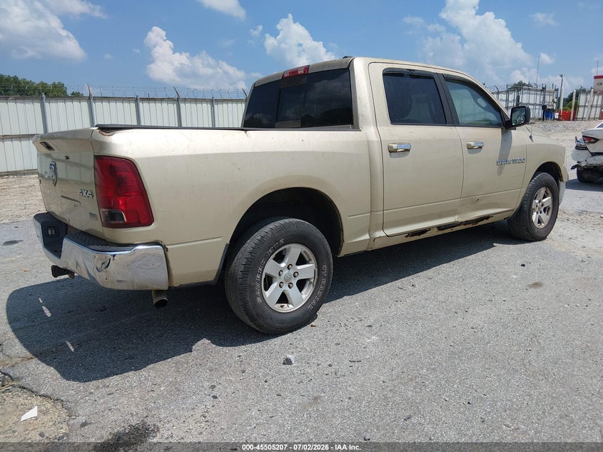2011 Ram Ram 1500 VIN 1D7RV1CP3BS700728 IAAI salvage auction — NORMAL WEAR, Clear (Georgia), sold $750 on 2026-07-09 (photo 4)