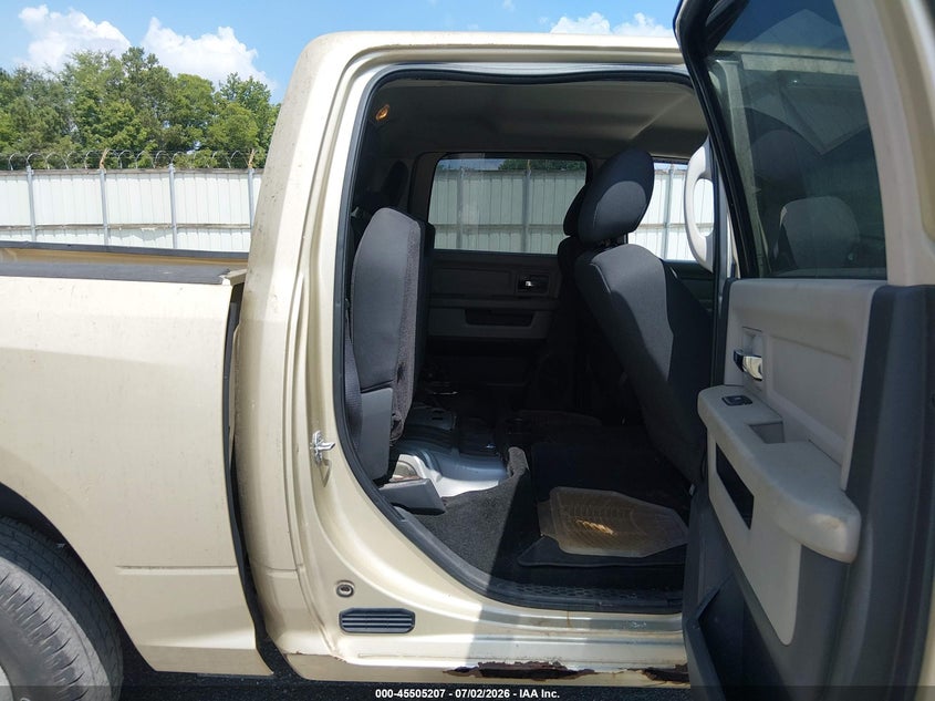 2011 Ram Ram 1500 VIN 1D7RV1CP3BS700728 IAAI salvage auction — NORMAL WEAR, Clear (Georgia), sold $750 on 2026-07-09 (photo 8)