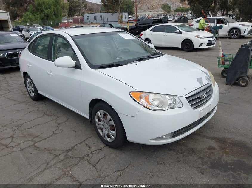 2009 Hyundai Elantra VIN KMHDU46D59U700458 IAAI salvage auction — NORMAL WEAR, Clear - Dealer Only (California), sold $1,050 on 2026-07-07 (photo 1)