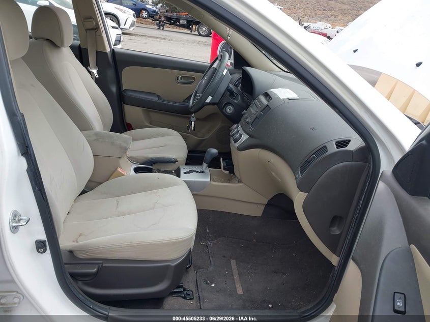 2009 Hyundai Elantra VIN KMHDU46D59U700458 IAAI salvage auction — NORMAL WEAR, Clear - Dealer Only (California), sold $1,050 on 2026-07-07 (photo 5)