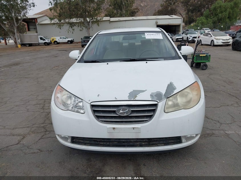 2009 Hyundai Elantra VIN KMHDU46D59U700458 IAAI salvage auction — NORMAL WEAR, Clear - Dealer Only (California), sold $1,050 on 2026-07-07 (photo 6)