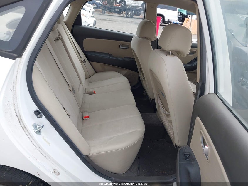 2009 Hyundai Elantra VIN KMHDU46D59U700458 IAAI salvage auction — NORMAL WEAR, Clear - Dealer Only (California), sold $1,050 on 2026-07-07 (photo 8)