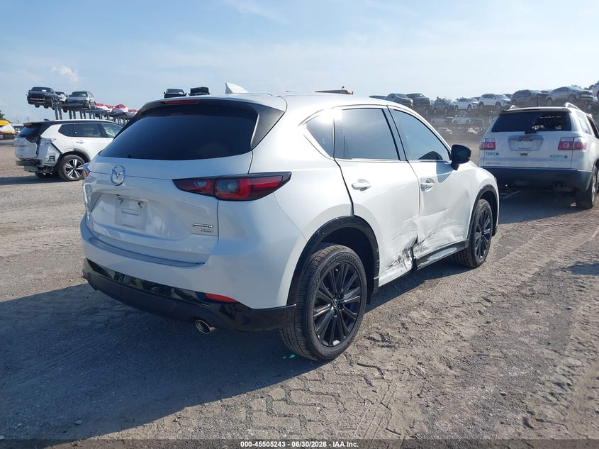 2023 Mazda Cx-5 VIN JM3KFBAYXP0232954 IAAI salvage auction — RIGHT SIDE, Wait Title, sold $9,900 on 2026-09-17 (photo 4)