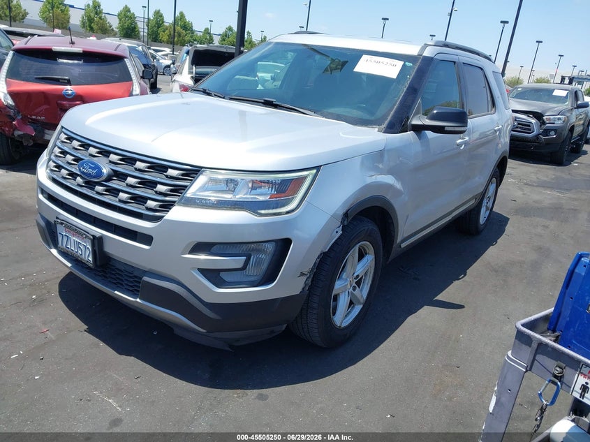 2017 Ford Explorer VIN 1FM5K8D81HGD57328 IAAI salvage auction — SIDE, Salvage Certificate (California), sold $3,000 on 2026-07-19 (photo 2)