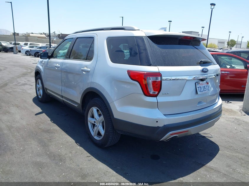 2017 Ford Explorer VIN 1FM5K8D81HGD57328 IAAI salvage auction — SIDE, Salvage Certificate (California), sold $3,000 on 2026-07-19 (photo 3)